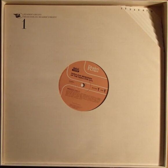 Fabulous Memories Of The Fabulous '40s RCA Reader's Digest 8 LP Vinyl - Picture 3 of 4